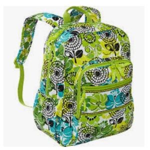 Vera Bradley Lime Up Campus Backpack